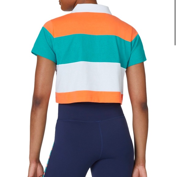 X Dvrx Cropped Polo Shirt - featuring 3 colors - Picture 2 of 3